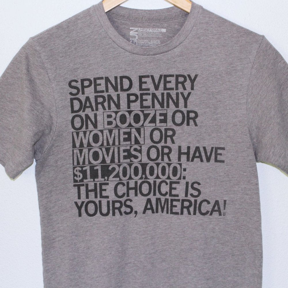RAYGUN - Estate Tax Shirt - Unisex Small